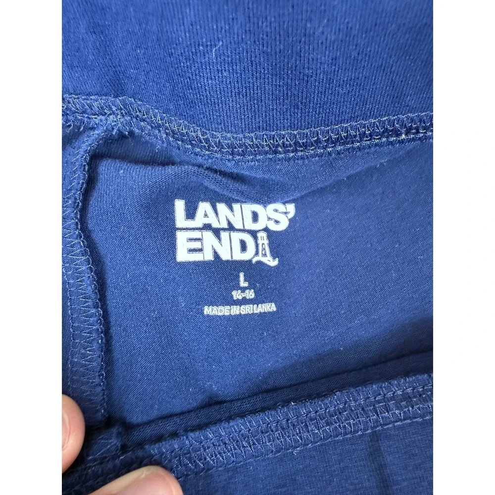 LOT Womens Pants‎ Large Lands End Womens Pants 14-16 Black Navy Olive Stretch